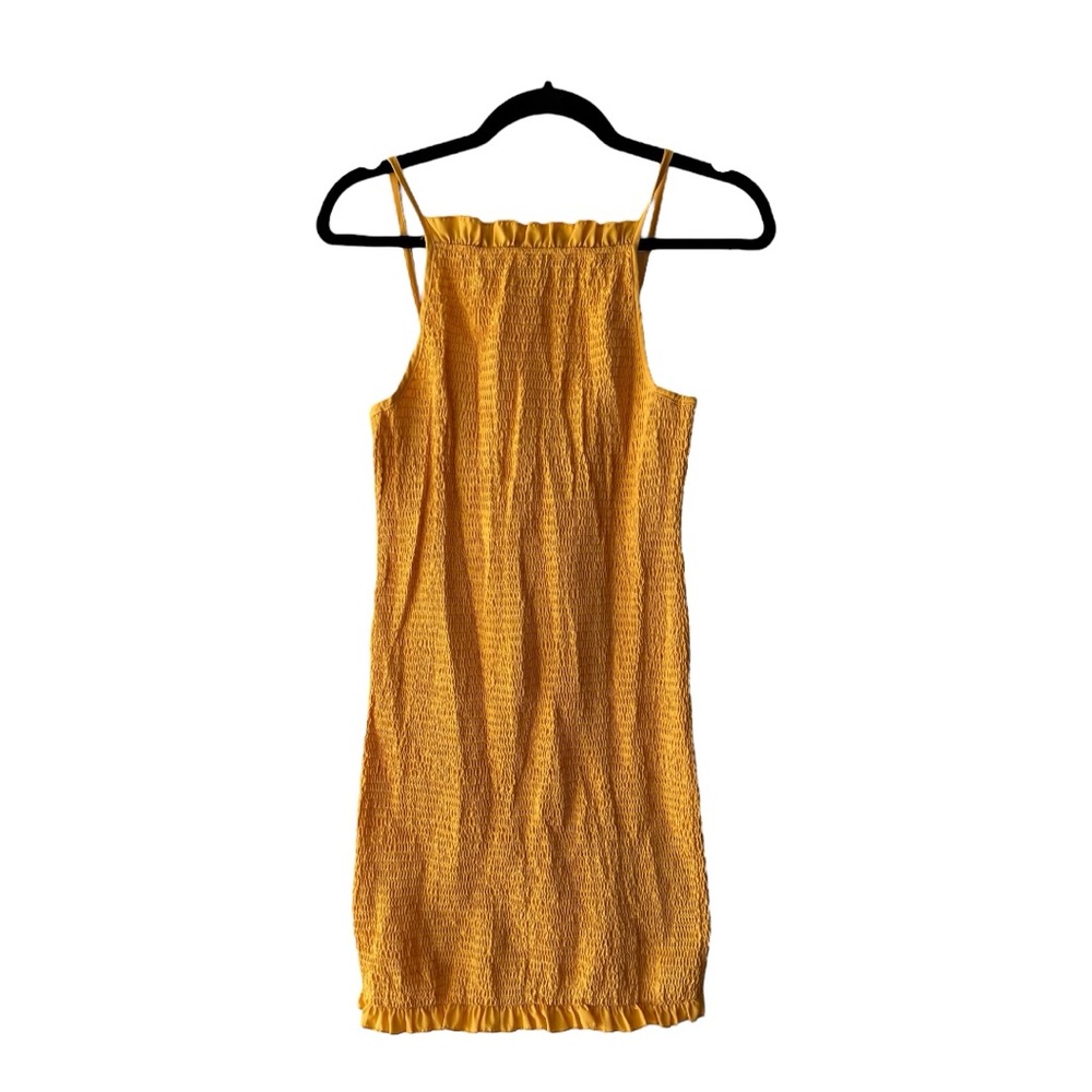 Yellow Mini Dress